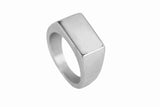 Rectangular Statement Signet Ring