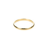 Simple Gold Band Ring By Jewelry Lane