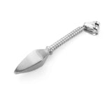 Elegant Classic Arrow Spear Solid White Gold Pendant By Jewelry Lane