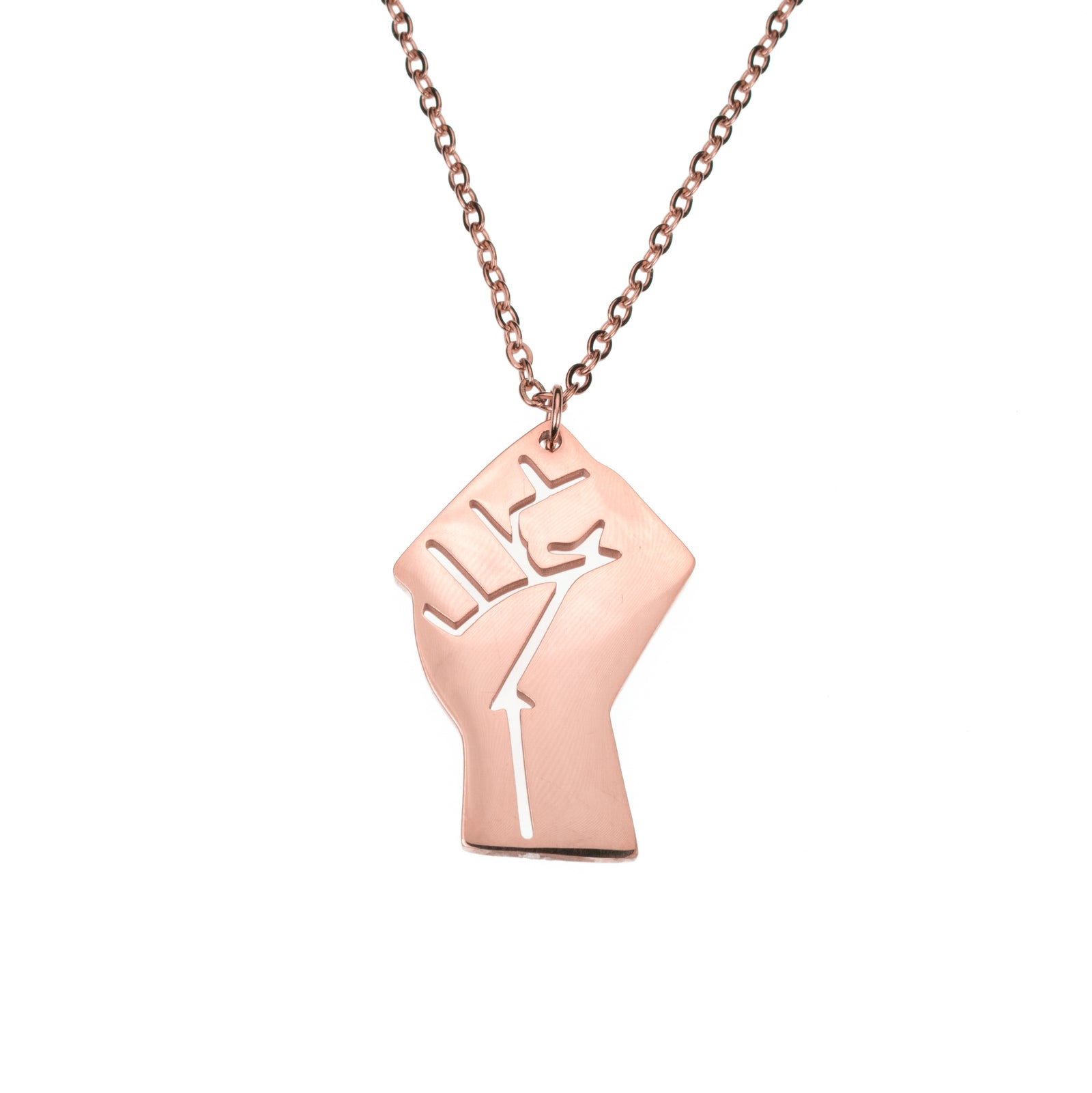 Raised Fist Pendant