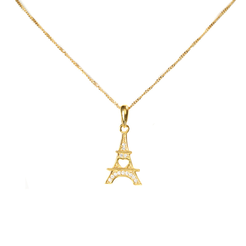 Eiffel Tower Necklace - 8 For Sale on 1stDibs | gold eiffel tower necklace, eiffel  tower chain, eiffel tower necklace gold