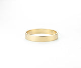 Elegant Simple Classic Solid Gold Band Ring By Jewelry Lane