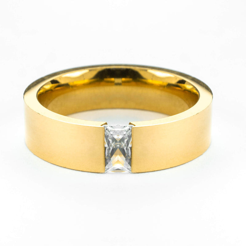 Exquisite Classic Diamond Solid Gold Ring By Jewelry Lane