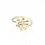 Olive Leaf Gold Ring By Jewelry Lane