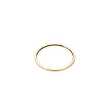 Plain Simple Endless Design Solid Gold Band Ring By Jewelry Lane