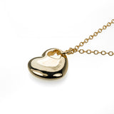 Beautiful Charming Heart Shaped Solid Gold Pendant By Jewelry Lane