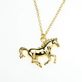 Elegant Beautiful Horse Design Solid Gold Pendant By Jewelry Lane