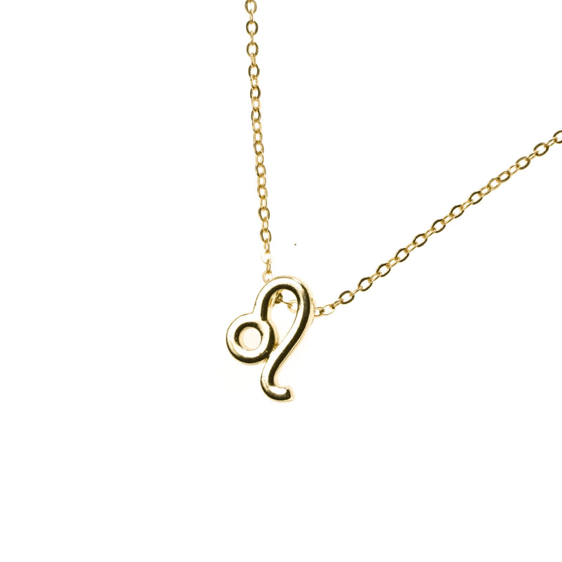 Beautiful Design Zodiac Chic Leo Solid Gold Pendant By Jewelry Lane