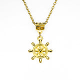 Beautiful Vintage Nautical Style Solid Gold Pendant By Jewelry LAne