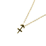 Beautiful Design Zodiac Chic Sagittarius Solid Gold Pendant By Jewelry Lane