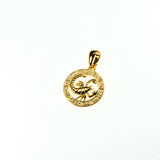 Beautiful Zodiac Scorpio Solid Gold Pendant By Jewelry Lane