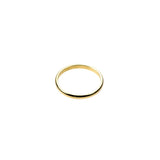 Beautiful Simple Evergreen Solid Gold Ring By Jewelry Lane