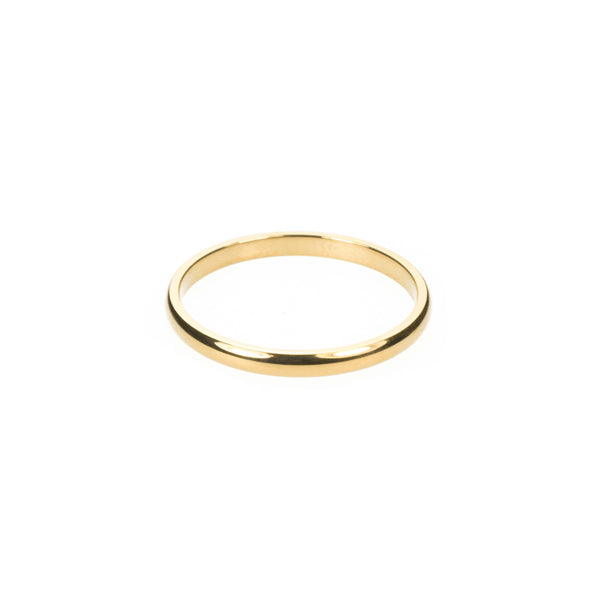 Simple Gold Band Ring By Jewelry Lane 