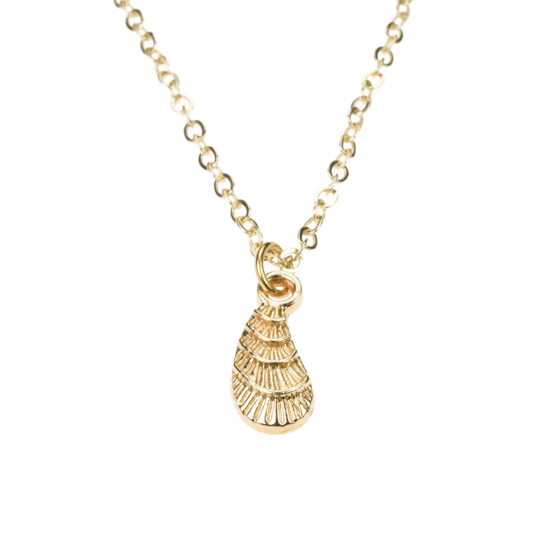 Beautiful Modern Teardrop Design Solid Gold Pendant By Jewelry Lane