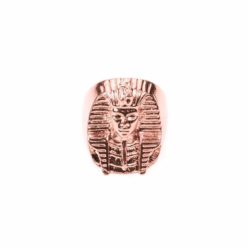 Elegant Beautiful Mythical Egyptian Sphinx Design Solid Rose Gold Ring By Jewelry Lane