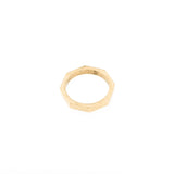 Beautiful Unique Modern Bolt Design Solid Gold Ring By Jewelry Lane