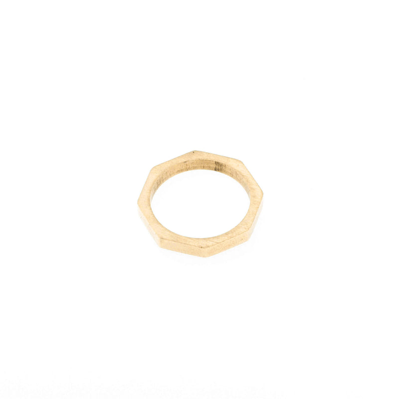 Beautiful Unique Modern Bolt Design Solid Gold Ring By Jewelry Lane