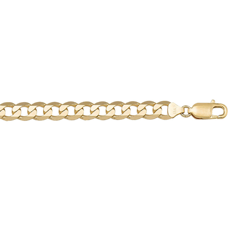 Beautiful Open Link Design Thick Solid Gold Chain By Jewelry Lane
